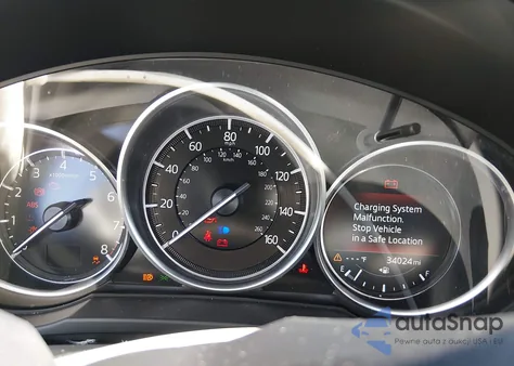 2020 Mazda Cx-5 Touring z USA, uszkodzony, nr VIN JM3KFACM0L0807304